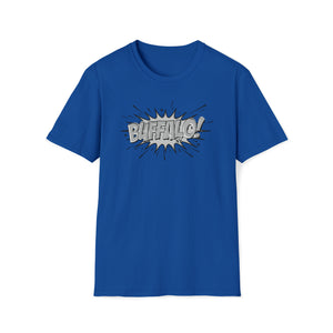 Black and White Comic Book style BUFFALO Unisex Softstyle T-Shirt