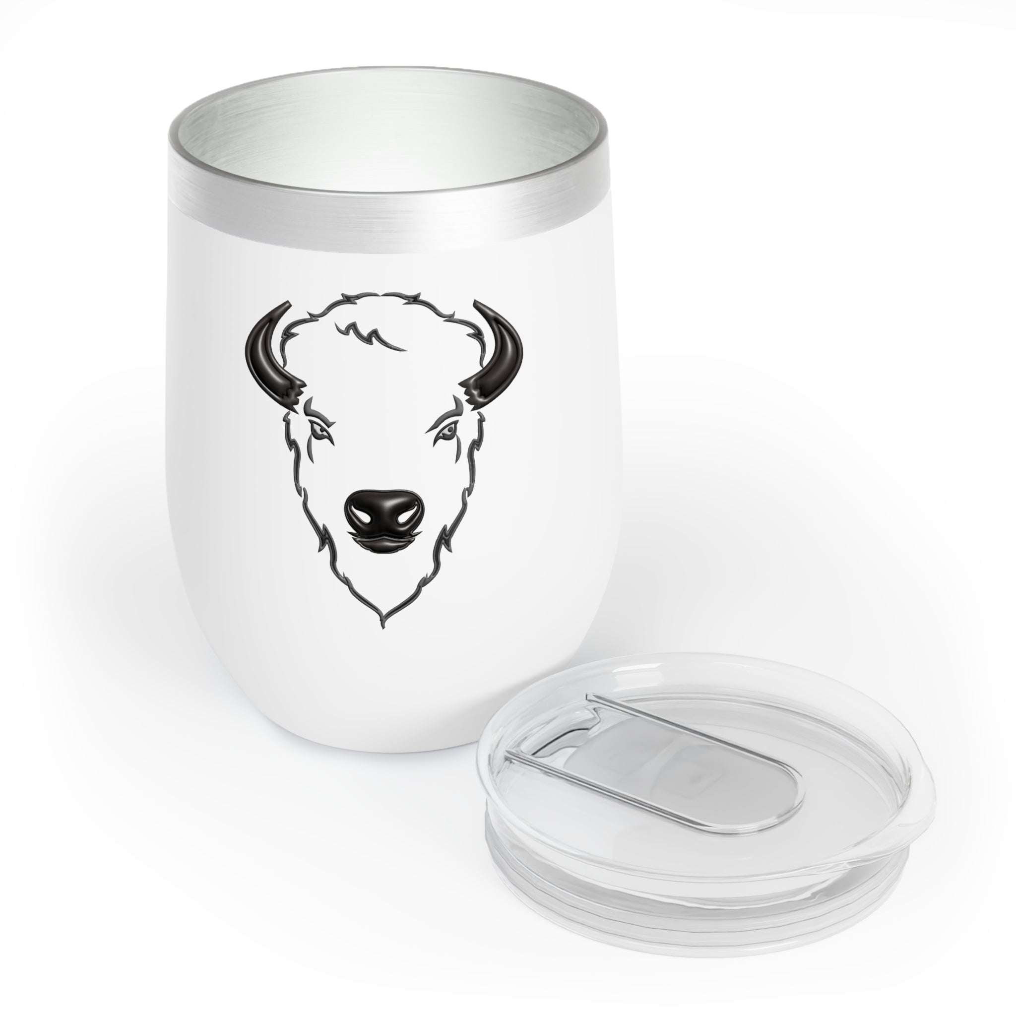 Buffalo Head Chill Wine Tumbler