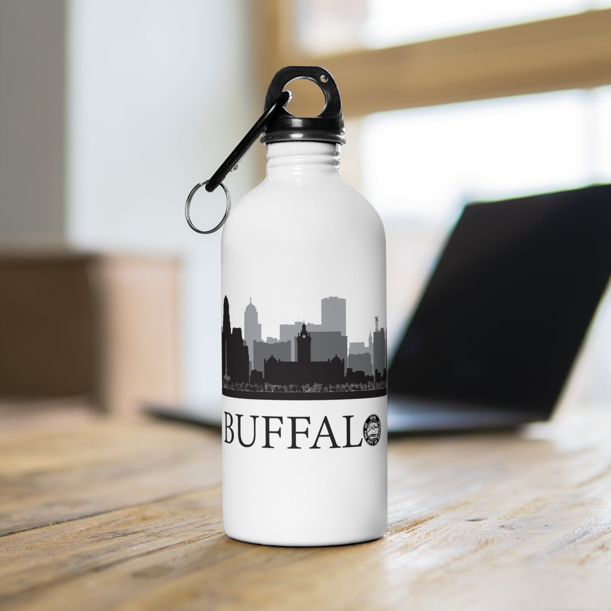 City of Buffalo Stainless Steel Water Bottle
