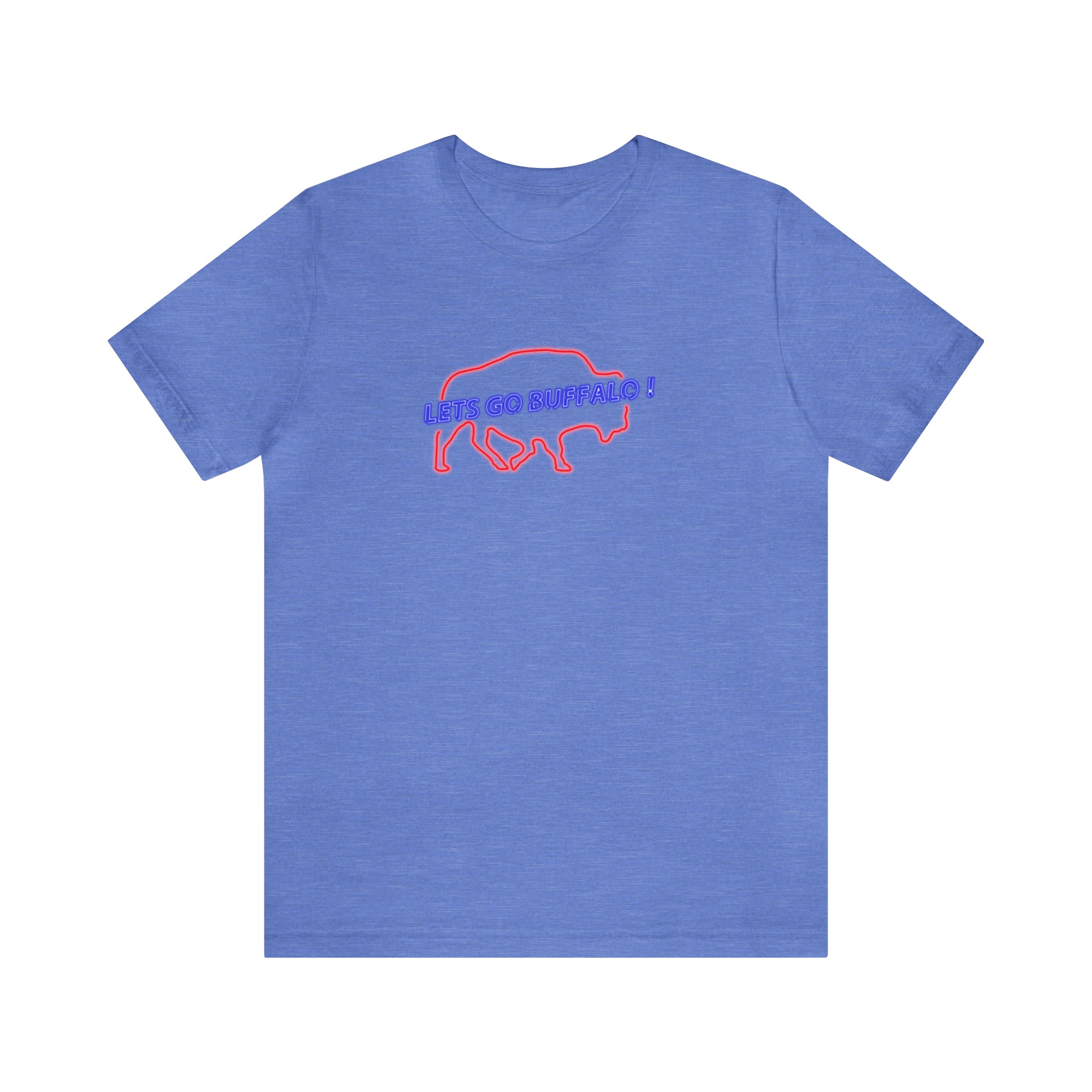 Lets Go Buffalo Neon Unisex Jersey Short Sleeve Tee