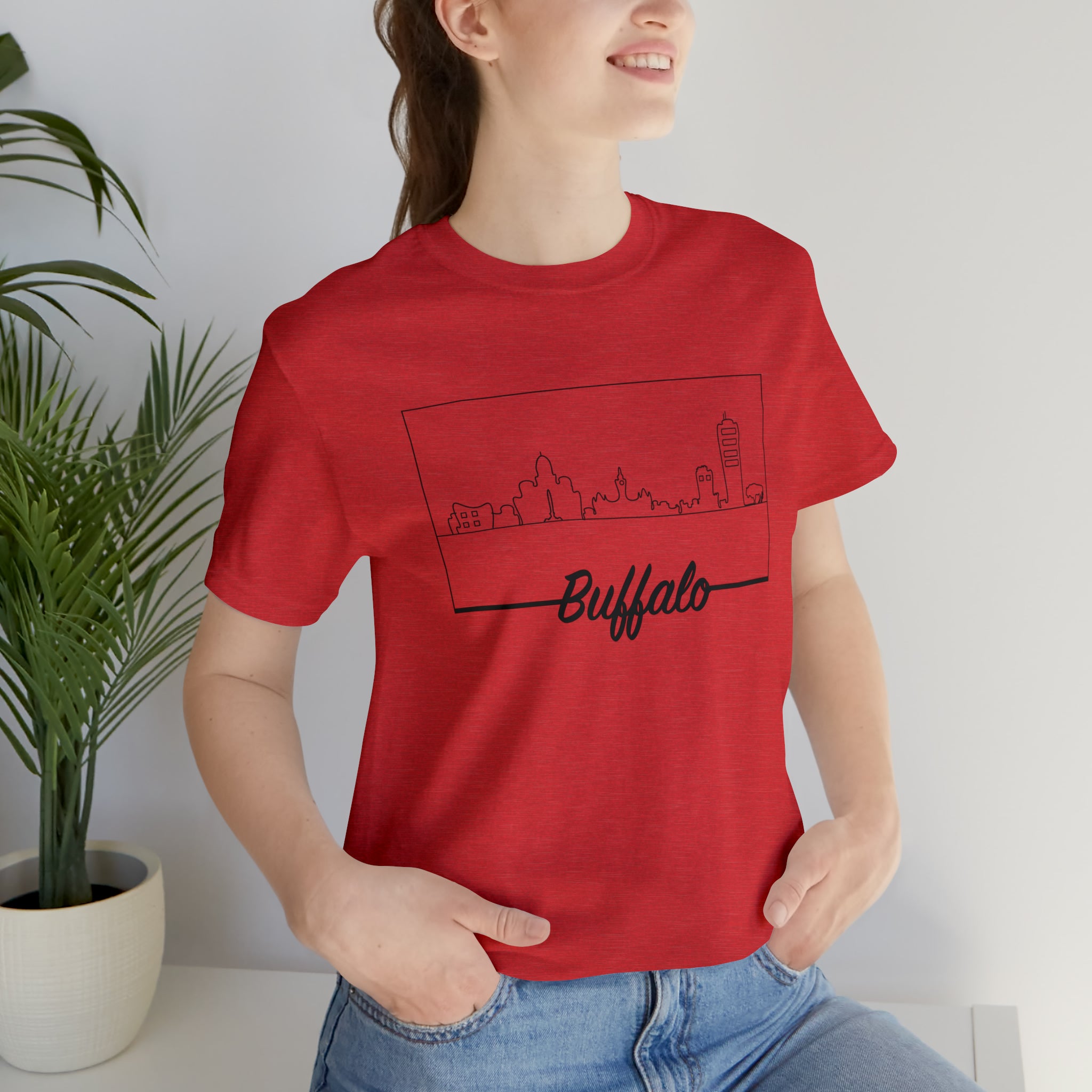 Buffalo Skyline Unisex Jersey Short Sleeve Tee