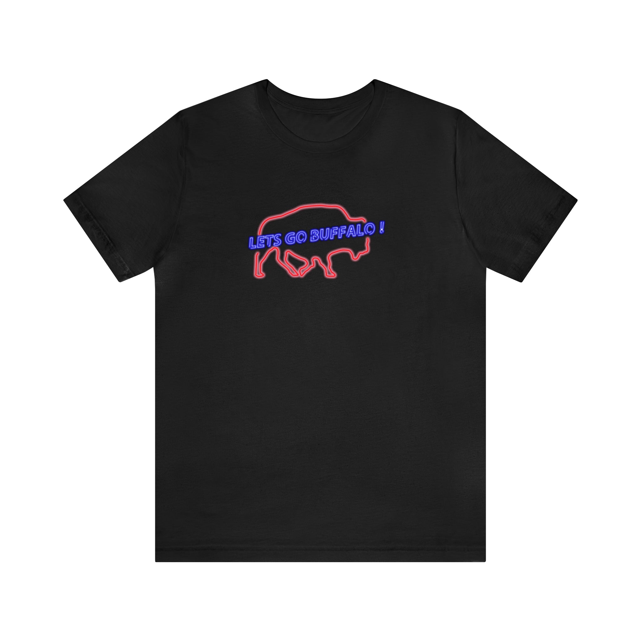 Lets Go Buffalo Neon Unisex Jersey Short Sleeve Tee