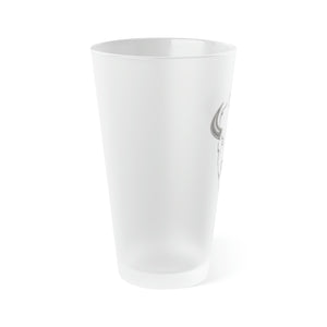 Frosted Pint Glass, 16oz