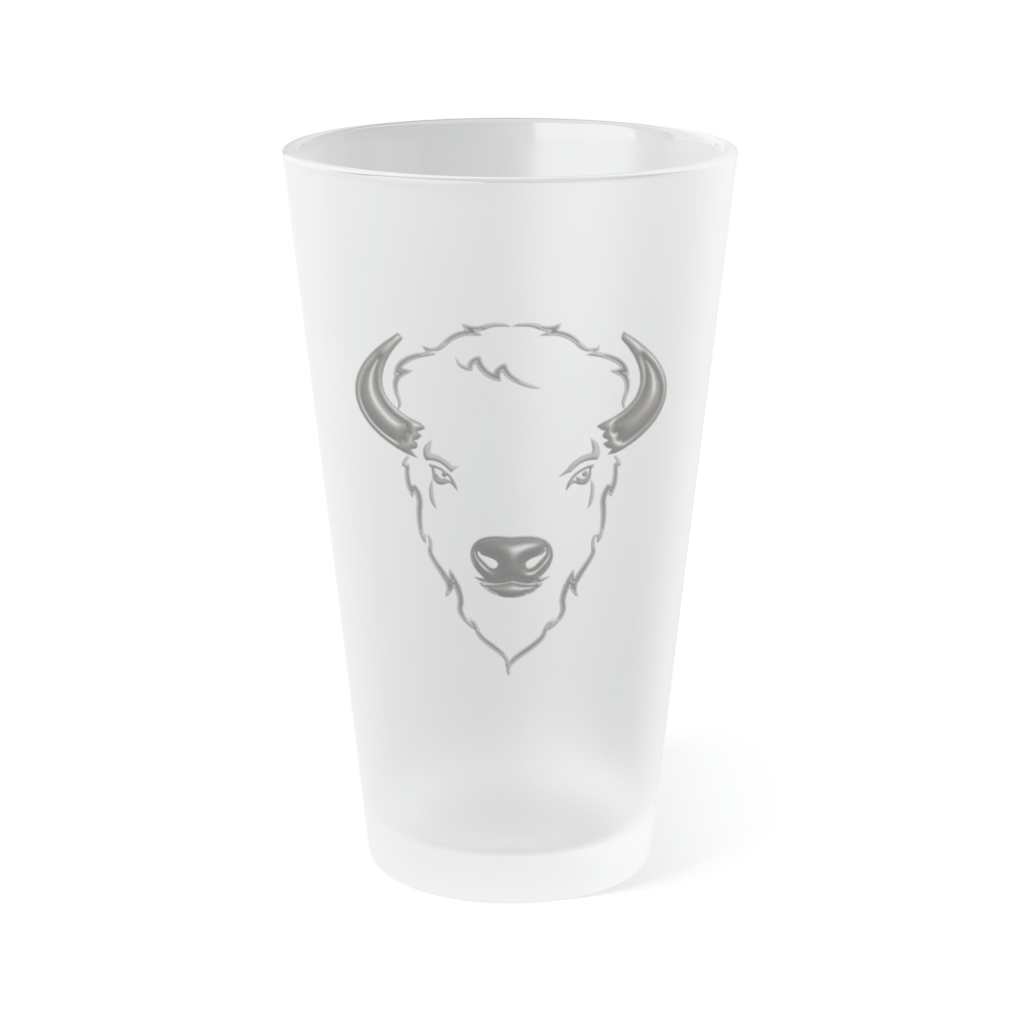 Frosted Pint Glass, 16oz