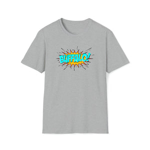 Comic Book Style BUFFALO Unisex Softstyle T-Shirt