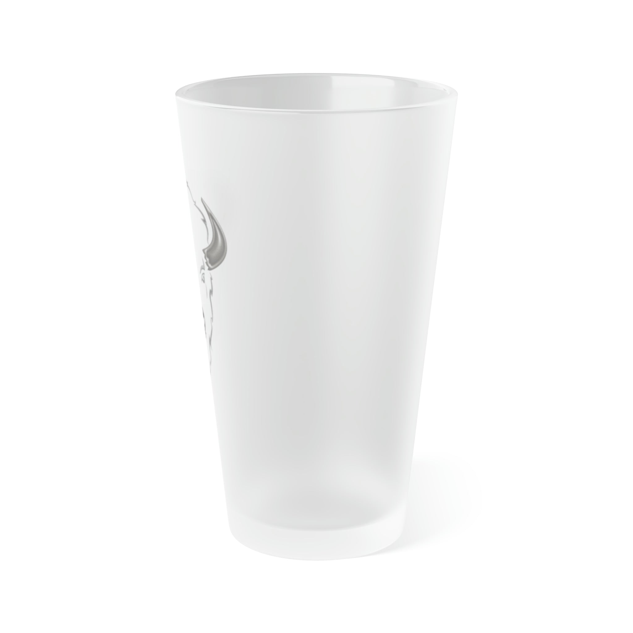 Frosted Pint Glass, 16oz