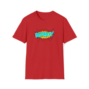 Comic Book Style BUFFALO Unisex Softstyle T-Shirt