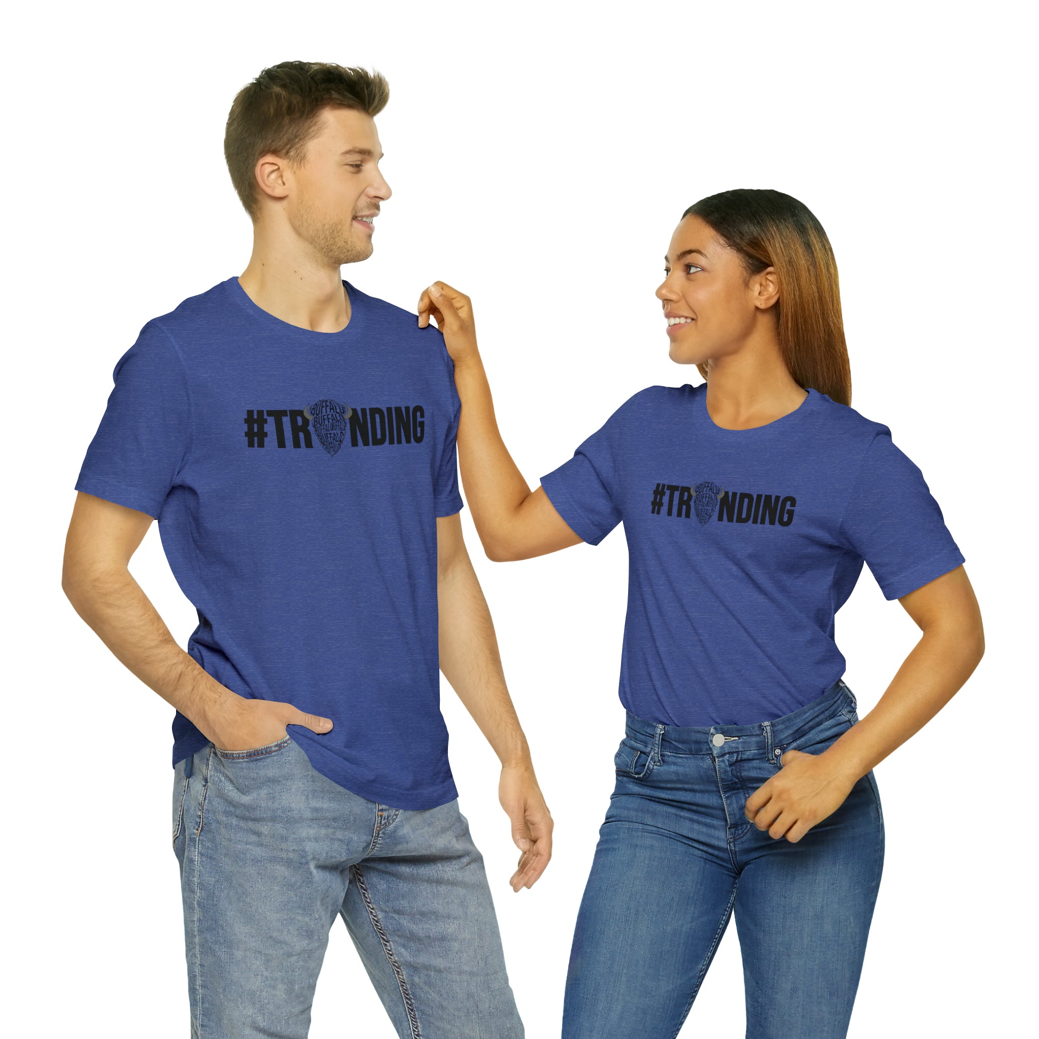 Buffalo #Trending Jersey Short Sleeve Tee