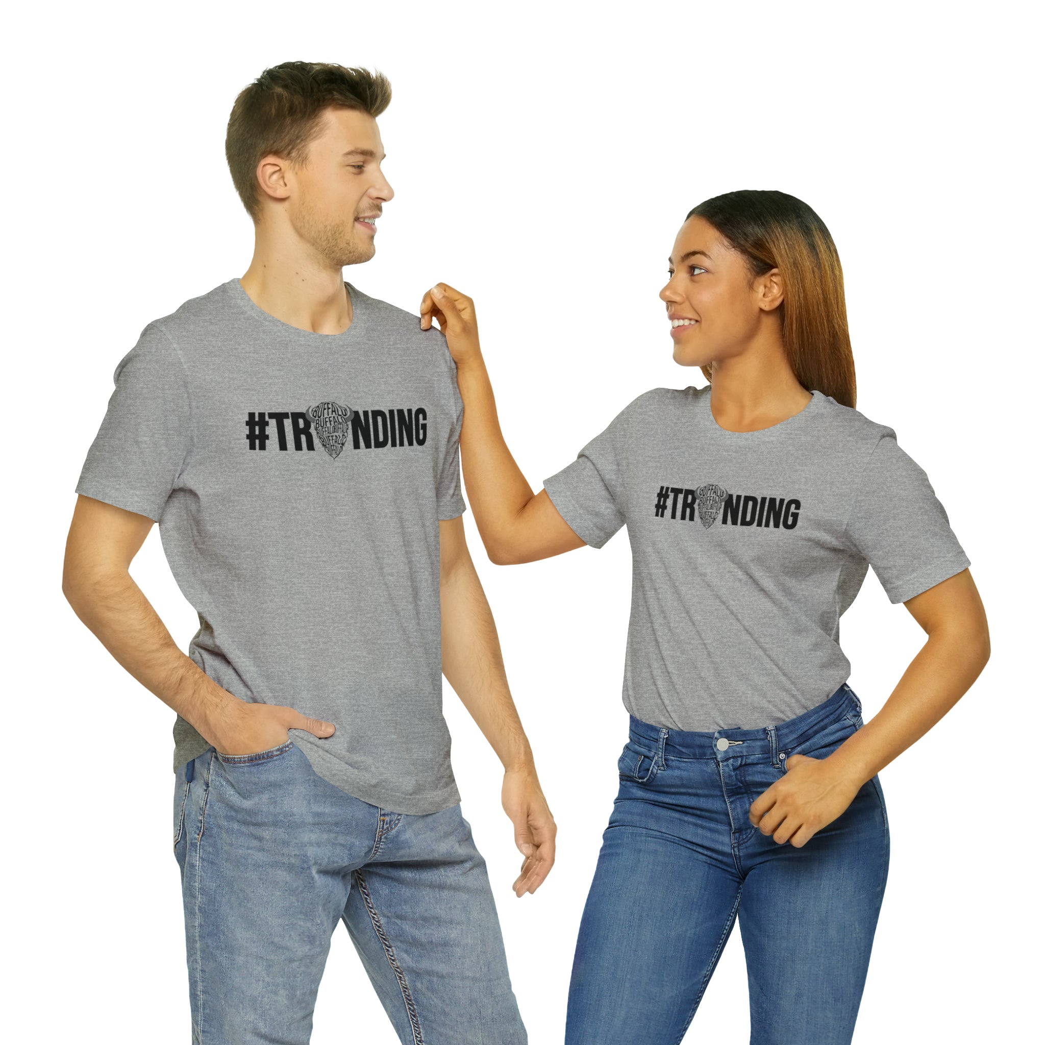 Buffalo #Trending Jersey Short Sleeve Tee