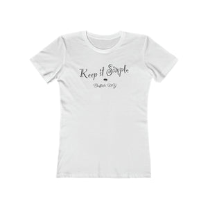 Keep It Simple Women's Tee