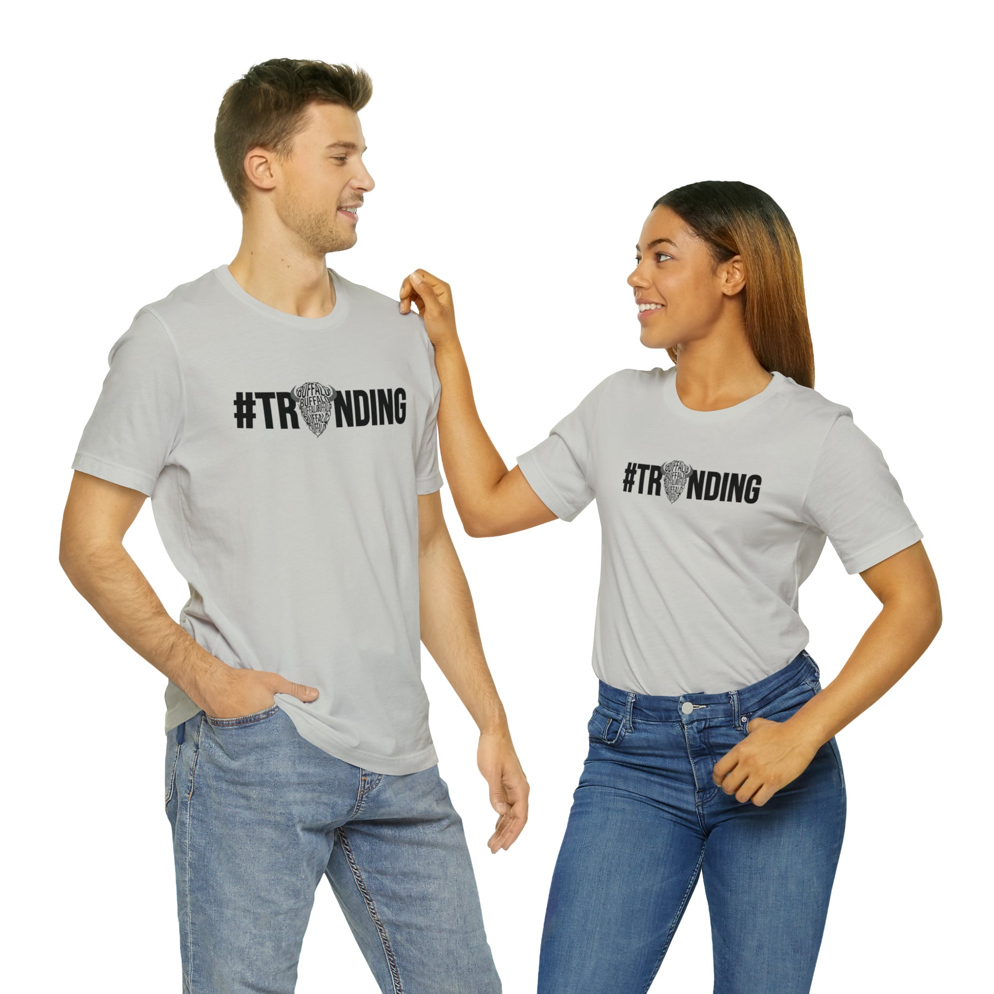 Buffalo #Trending Jersey Short Sleeve Tee