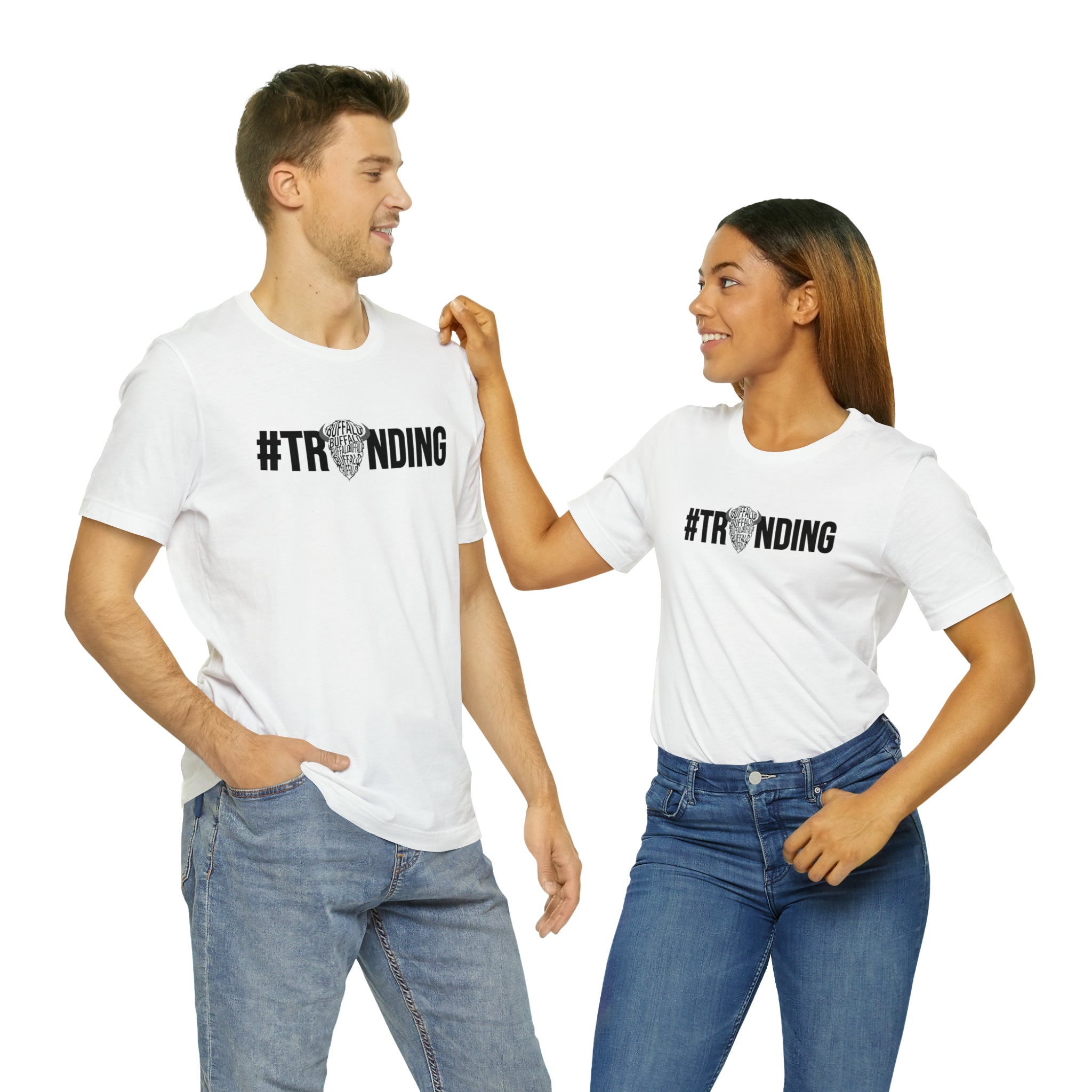 Buffalo #Trending Jersey Short Sleeve Tee