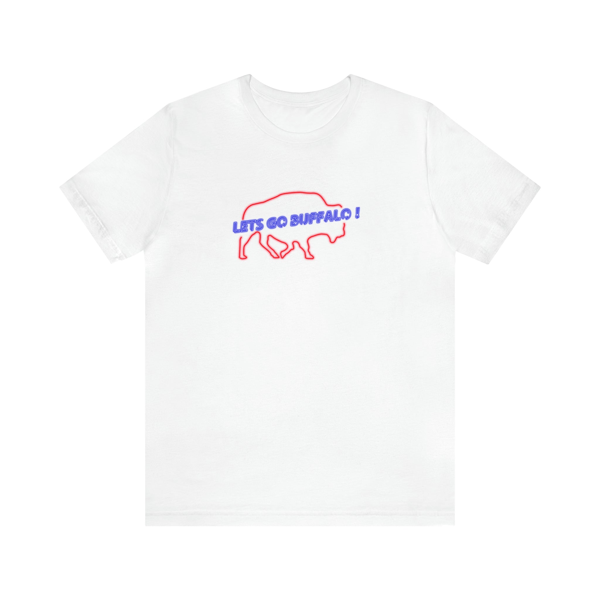 Lets Go Buffalo Neon Unisex Jersey Short Sleeve Tee
