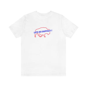 Lets Go Buffalo Neon Unisex Jersey Short Sleeve Tee