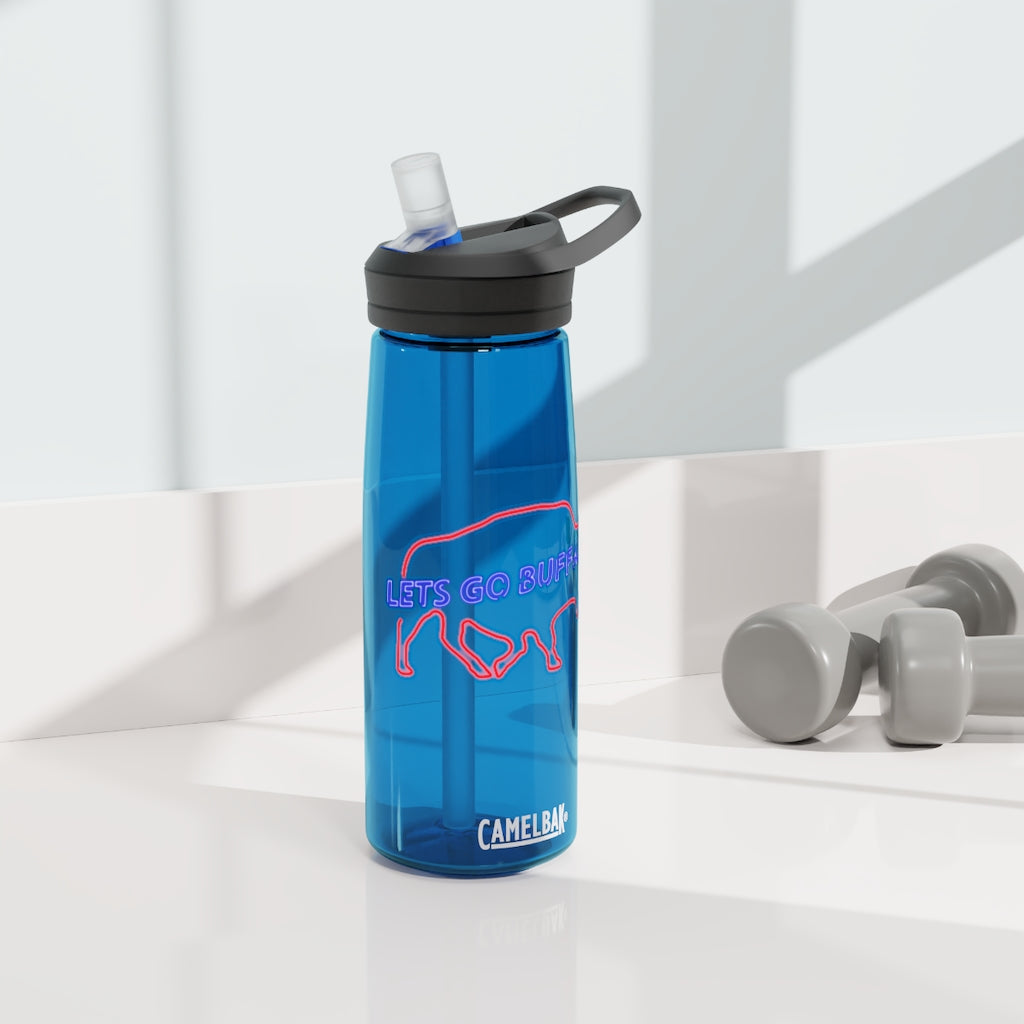 NEON Lets Go Buffalo CamelBak Eddy®  Water Bottle, 20oz\25oz