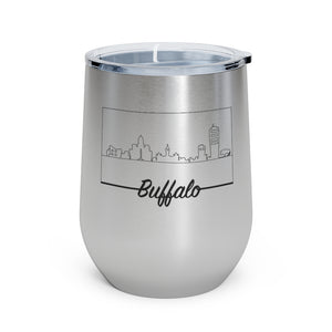 Buffalo Skyline 12oz Insulated Wine Tumbler
