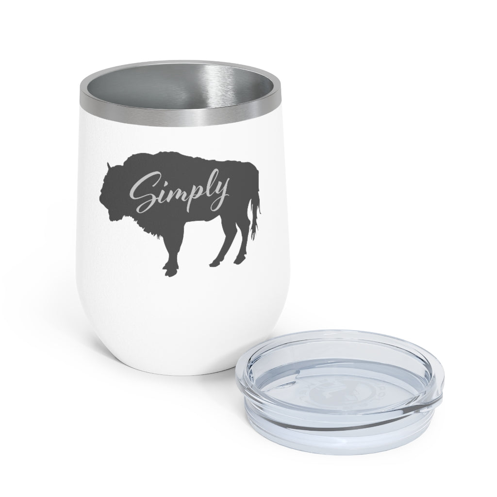 Simply Buffalo 12oz Insulated Wine Tumbler