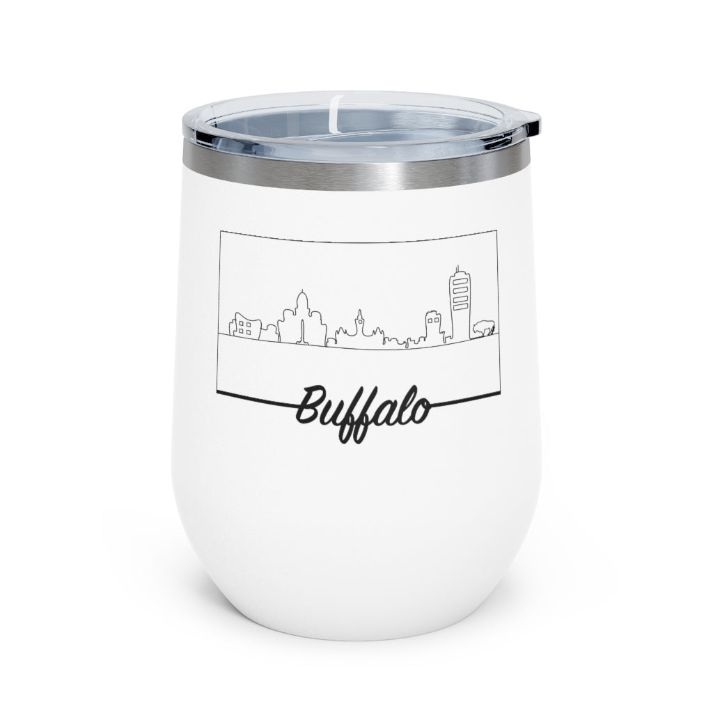 Buffalo Skyline 12oz Insulated Wine Tumbler