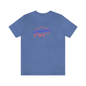 Lets Go Buffalo Neon Unisex Jersey Short Sleeve Tee