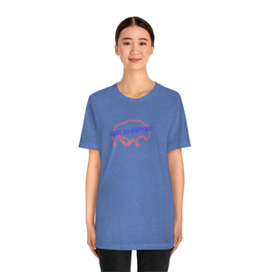 Lets Go Buffalo Neon Unisex Jersey Short Sleeve Tee