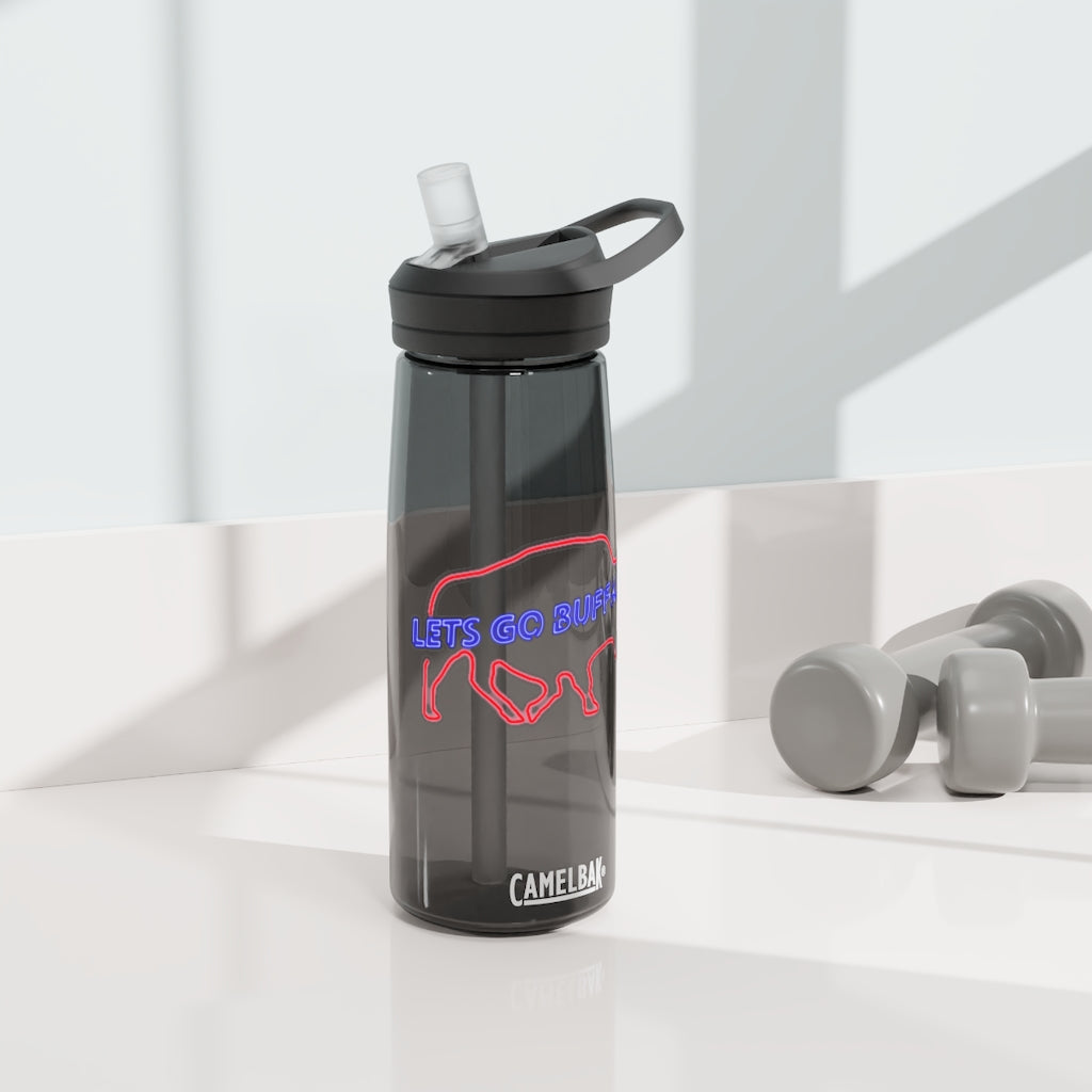 NEON Lets Go Buffalo CamelBak Eddy®  Water Bottle, 20oz\25oz