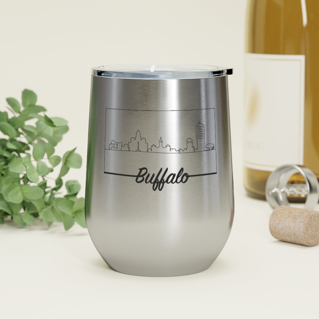 Buffalo Skyline 12oz Insulated Wine Tumbler