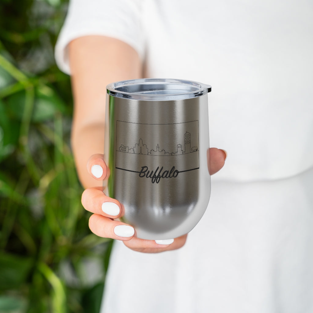 Buffalo Skyline 12oz Insulated Wine Tumbler