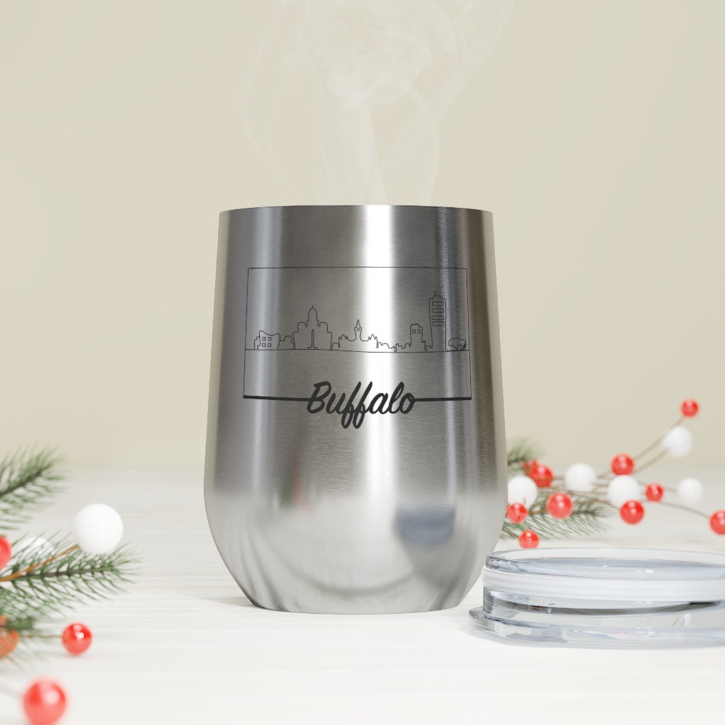 Buffalo Skyline 12oz Insulated Wine Tumbler