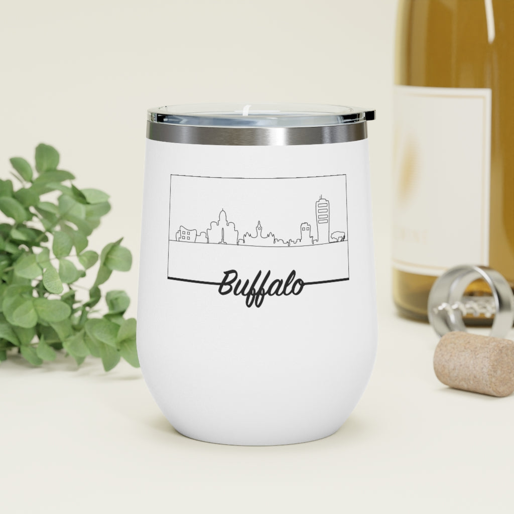 Buffalo Skyline 12oz Insulated Wine Tumbler