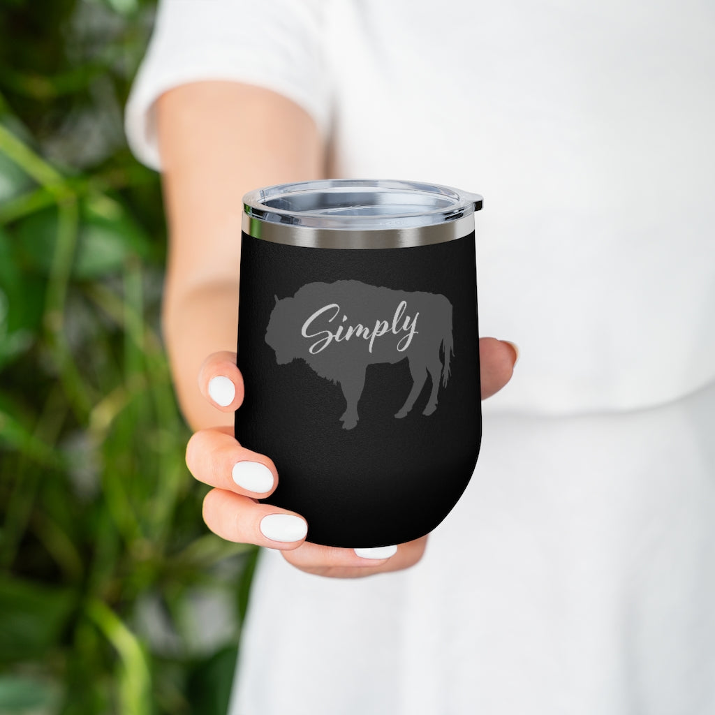 Simply Buffalo 12oz Insulated Wine Tumbler