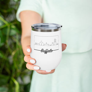 Buffalo Skyline 12oz Insulated Wine Tumbler